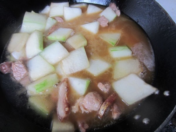 冬瓜燉肉,冬瓜燉肉的家常做法
