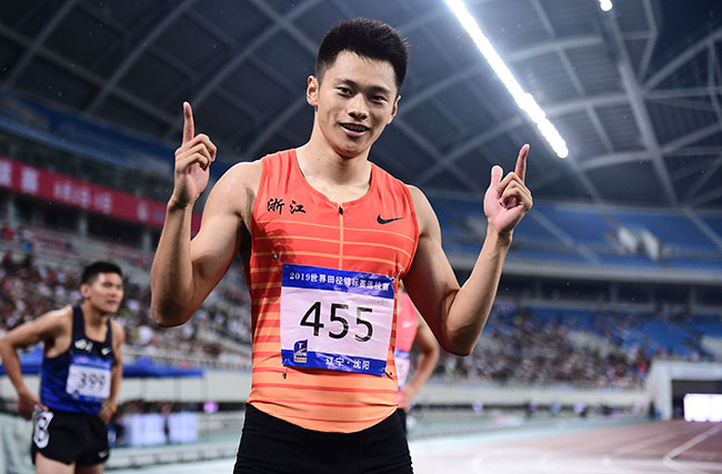 多哈世锦赛男子100米（中国田径队公布多哈世锦赛参赛名单，目标成绩全面超越上届）