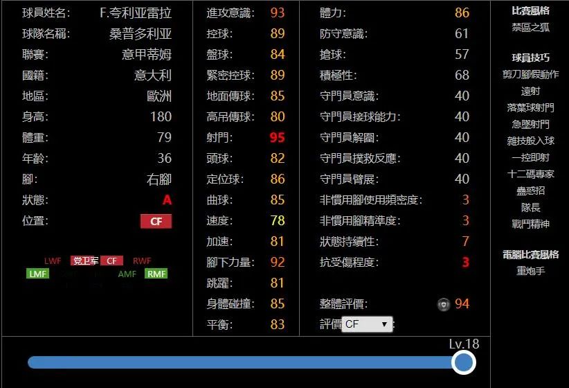 实况足球马内评测(「精选」烟熏太岁马内驾到——周精选球员简评)