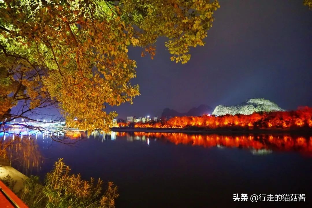 3月份的桂林是最舒服惬意的时候，三天两夜看一场山水画中景