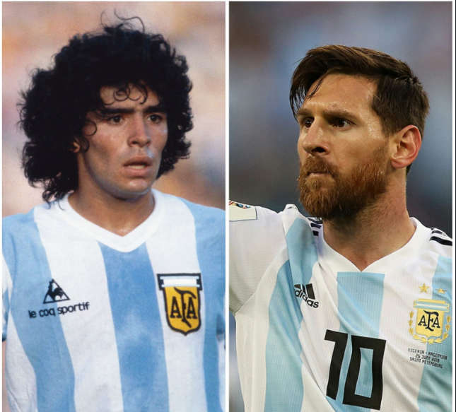 红蓝足球服是哪个球队(梅西是爱阿根廷的 但和他搭调的是蓝白衫还是红蓝服？)
