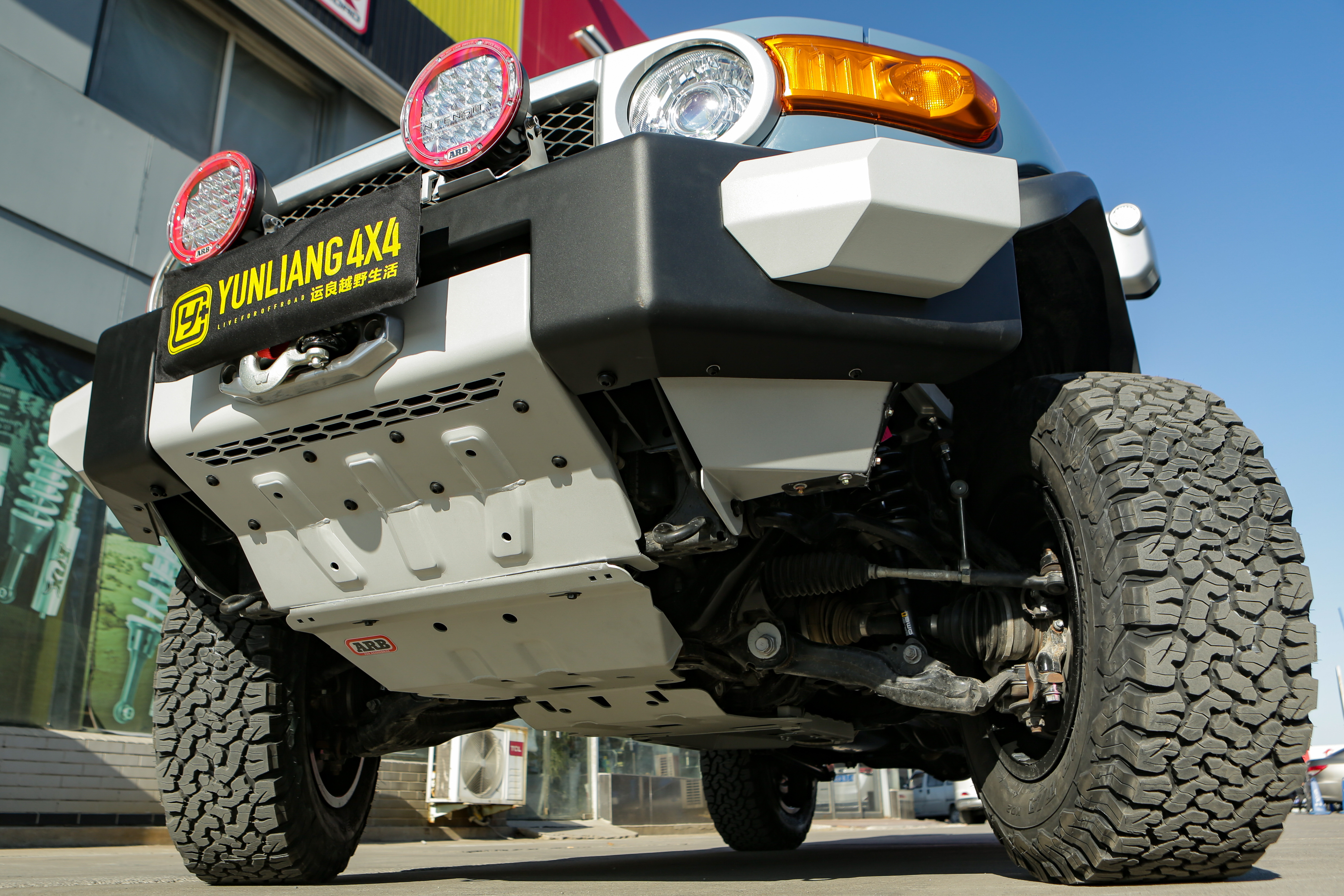 fj酷路泽改装丰田fj酷路泽改装案例重度越野强化升级重度改装