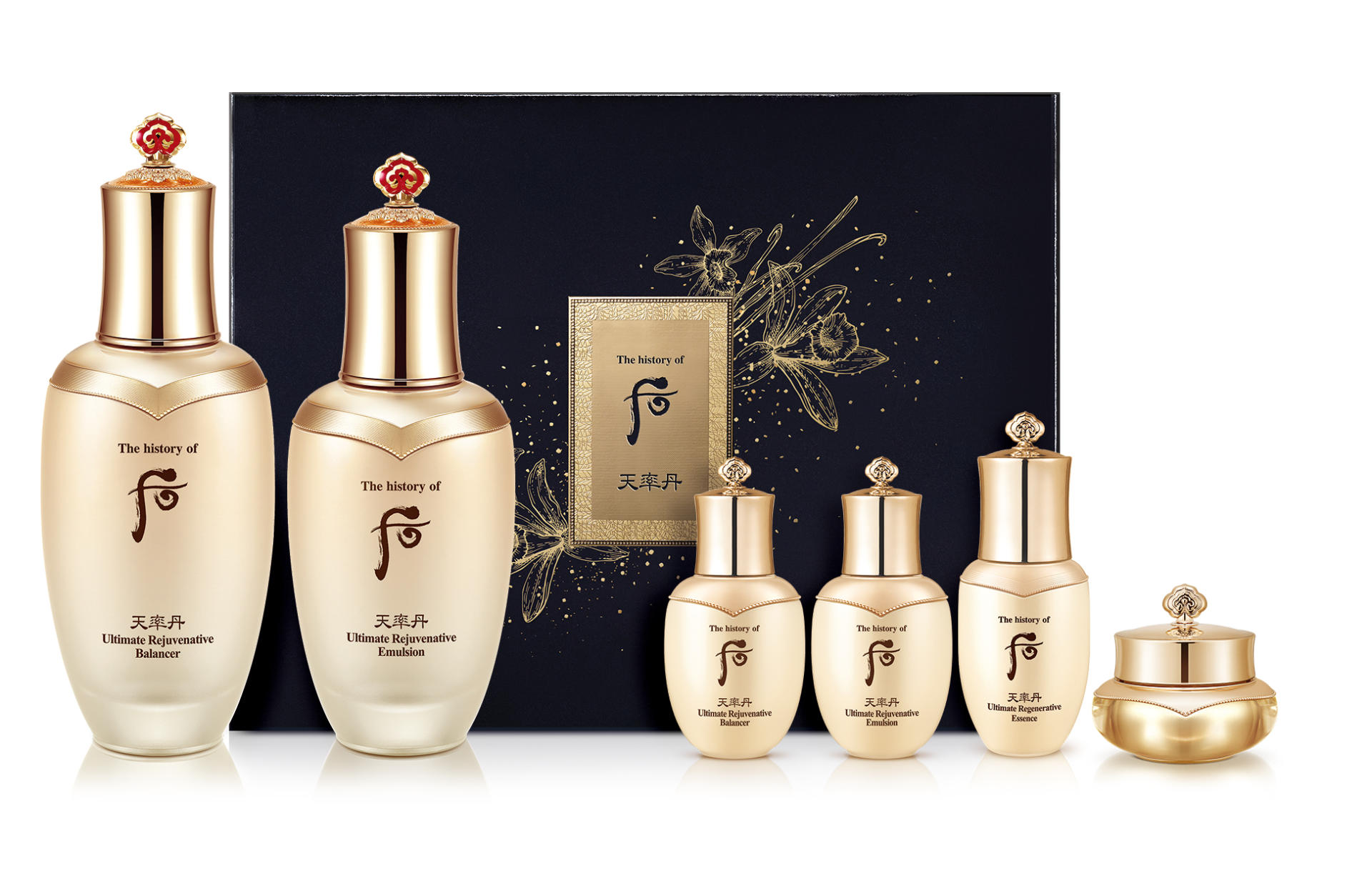 Whoo后全新天率丹和率提拉系列，焕新经典，再享线率臻颜