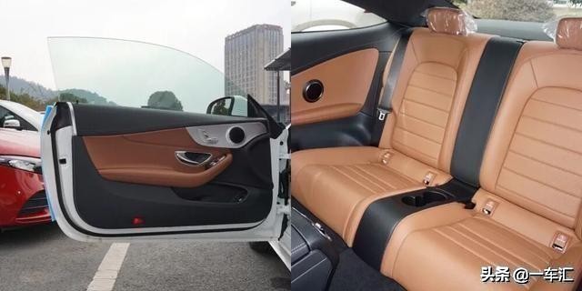 双门四座无框门，进口奔驰C200轿跑车，这颜值能否成为小姐姐最爱