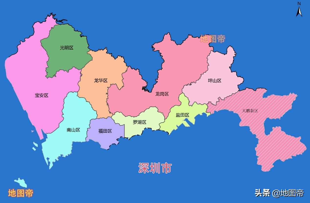 深圳市宝安区地图 深圳宝安区最新地图