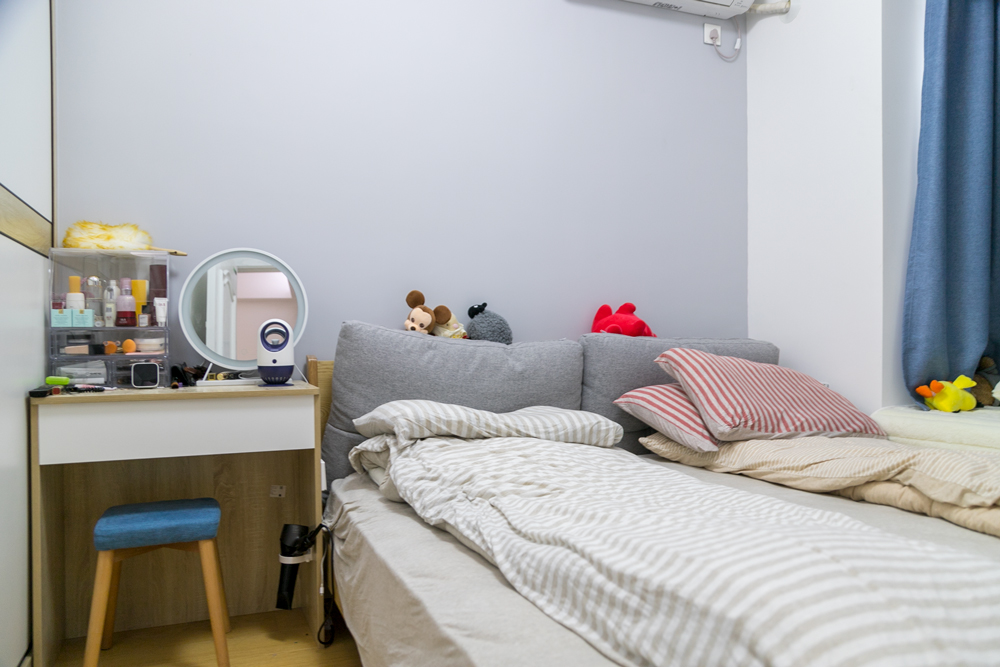 宁愿客厅变小，为妻子打造专属衣帽间，看71㎡小屋变身简美ins风