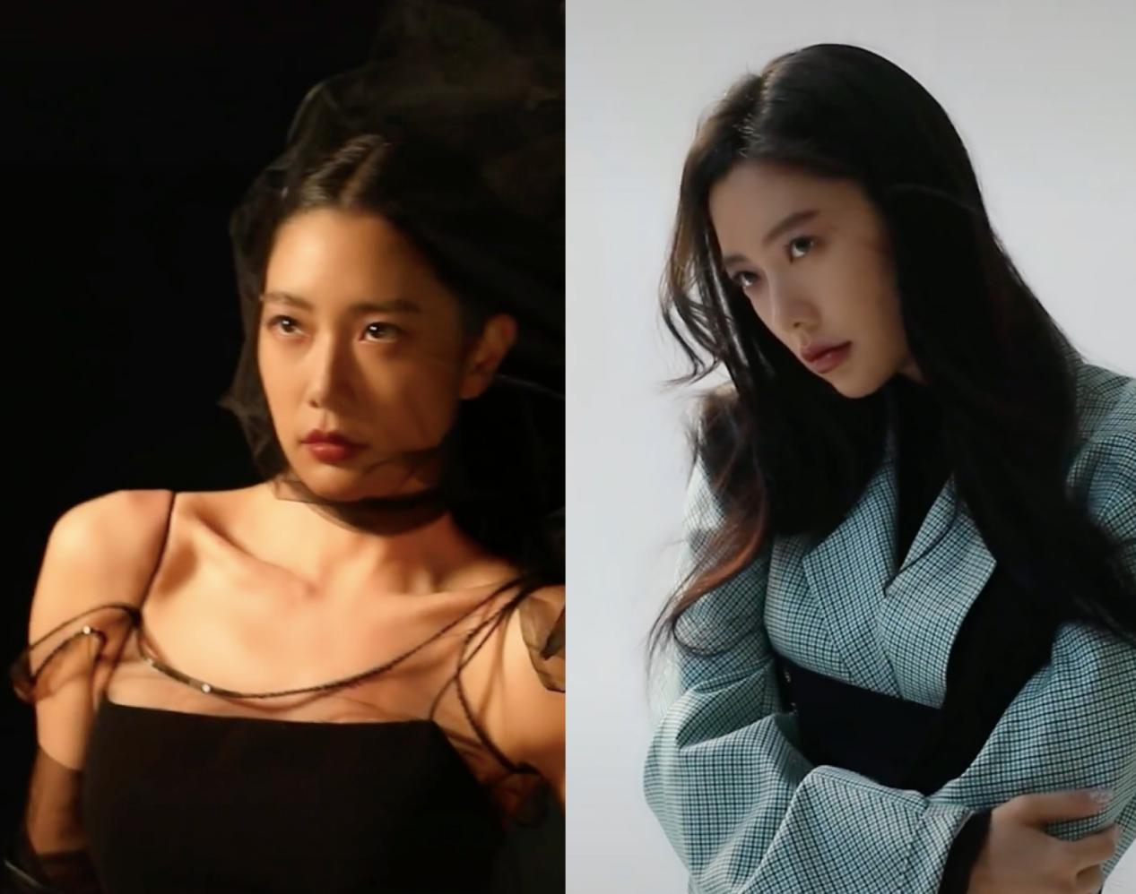 穿吊带炫雪白肌肤,身材优越显成熟