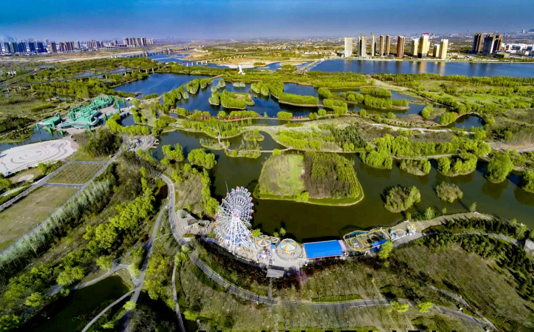 西安浐灞生态区规划图图片