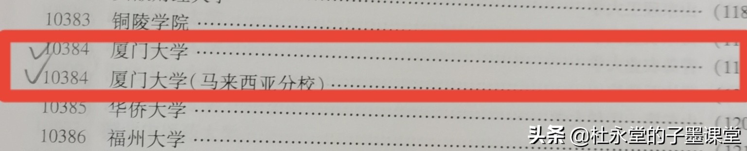 2021年厦门大学和厦门大学马来西亚分校广东录取分数出炉了