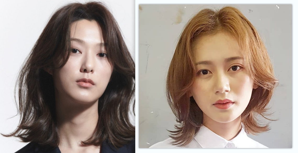 短发像假小子，长发又太热，今年流行中短发，让大脸能小一圈