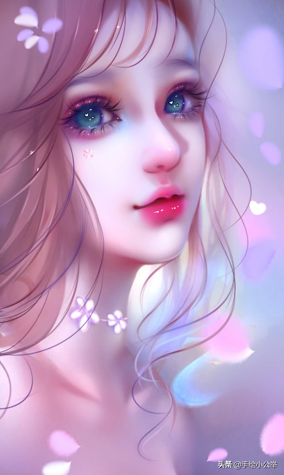 2022换新头像,真人照片变漫画,超唯美卡通女生头像,绝美气质