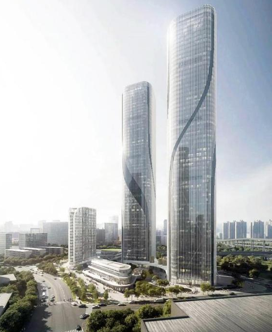 杭州在建高达272米双子塔，预计2021年竣工，未来有望成新地标