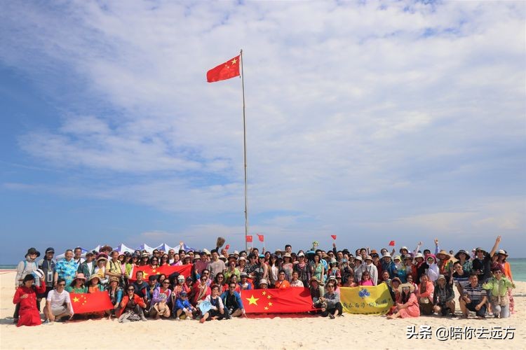 西沙~南海中的一片莲