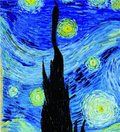 一片动荡的灵魂—细读梵高的《星空》