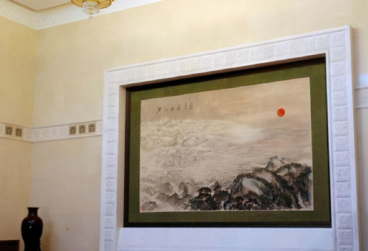 人民大会堂画作完成后，众人提议周恩来题词，却被拒绝：我不合适