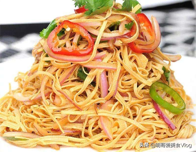 干豆腐卷大葱怎么做（分享干豆腐的六种做法）