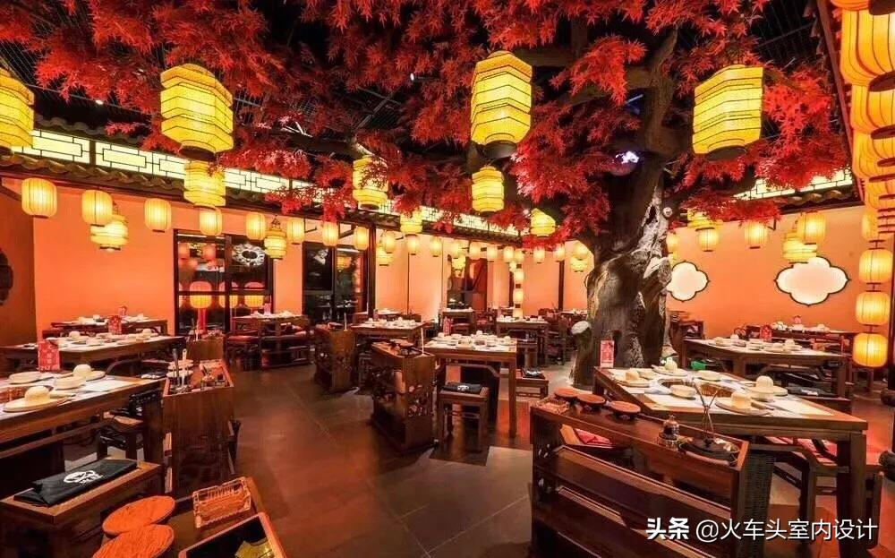 为啥明星都喜欢扎堆开火锅店？6套明星火锅店设计