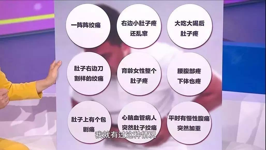 今天,就来跟大家说说这9种不能忽视的肚子疼.