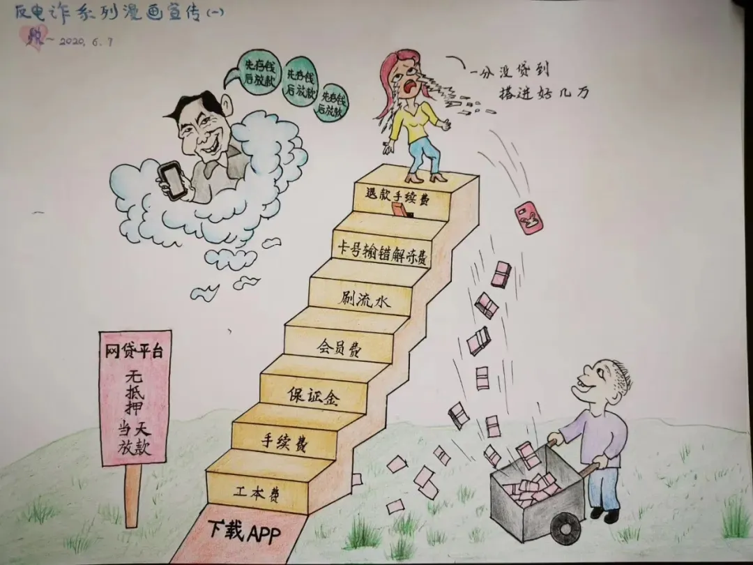 贷款诈骗又有新套路,给你转钱刷流水?别信!