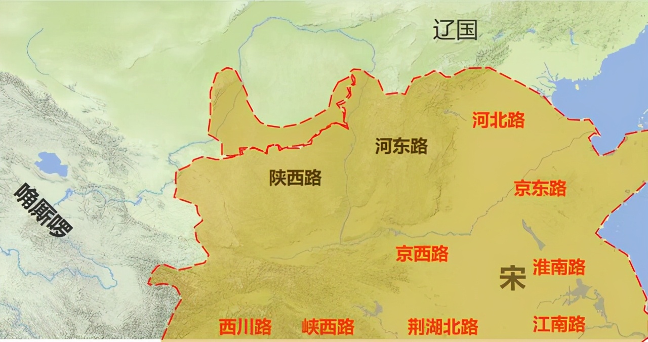 北宋十五路元代其实也有路,但是宋代路大,元代路小,就相当于州府了.