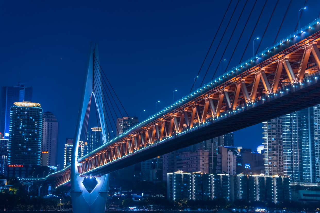 桥都重庆主城的这四座桥个个都是网红,你知道哪座桥人气最旺吗?