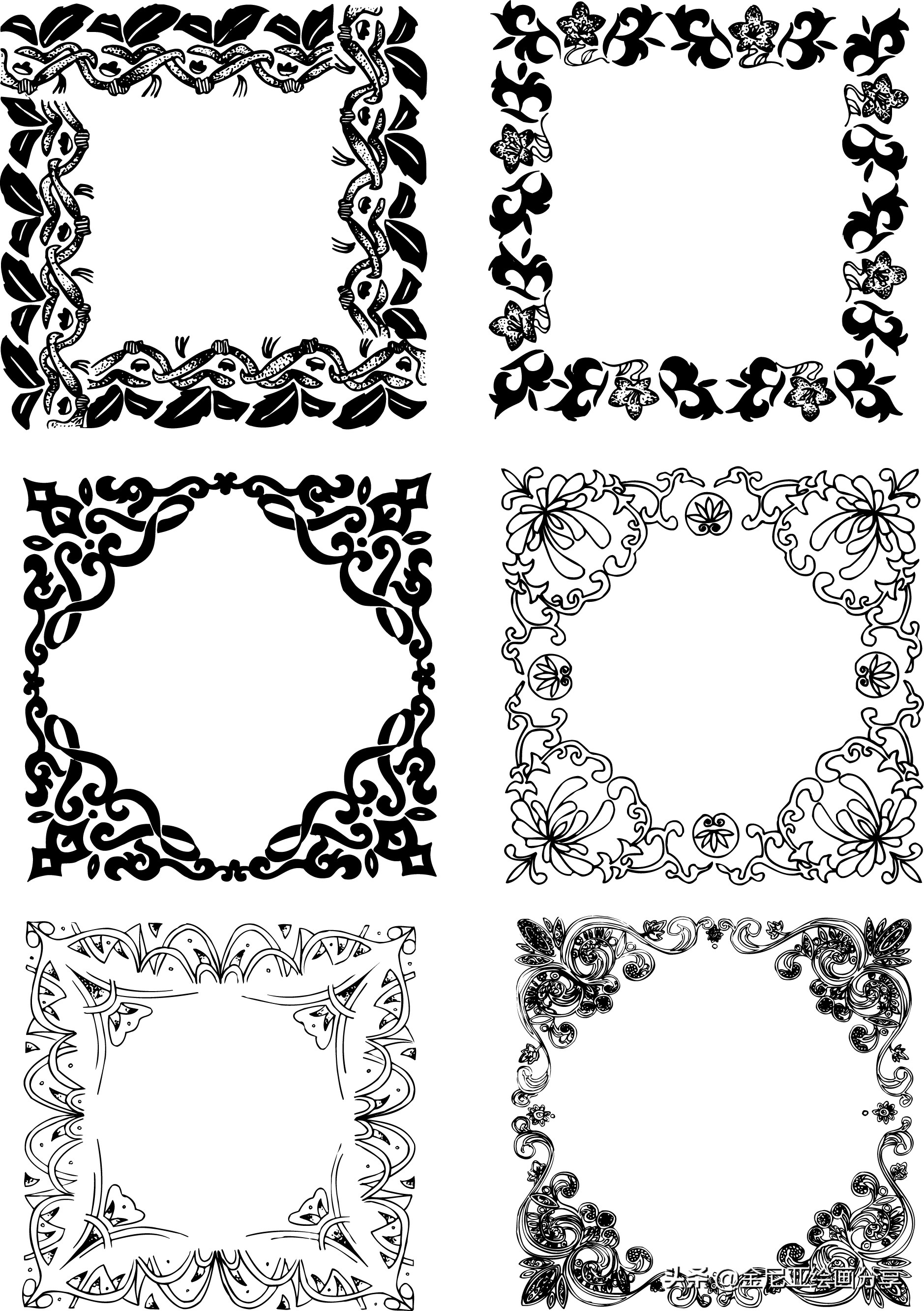 广告设计 装饰图案 元素 底纹 背景底纹 花纹 花边 古典图案 古代祥云