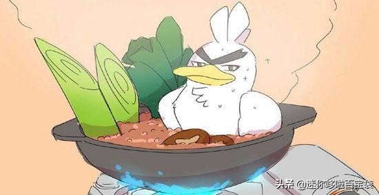 《神奇宝贝图鉴》No.083：煮来吃，味道极为鲜美——大葱鸭