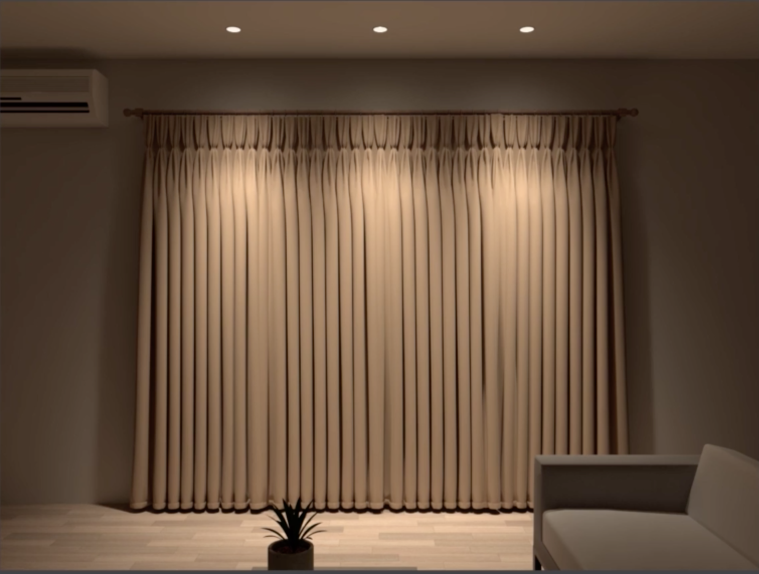 无主灯设计——客厅窗帘照明怎么做？