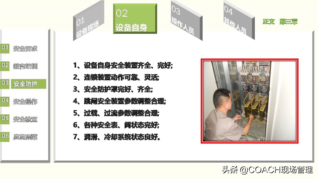 现场管理（安全）-员工在职培训之设备管理安全培训