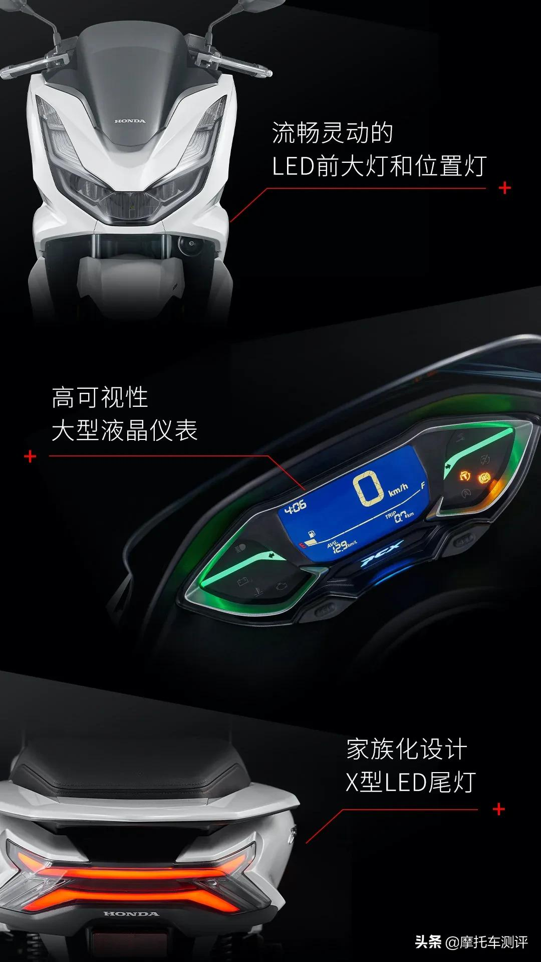 本田国内发布New PCX，ABS加碟刹，价格未公布