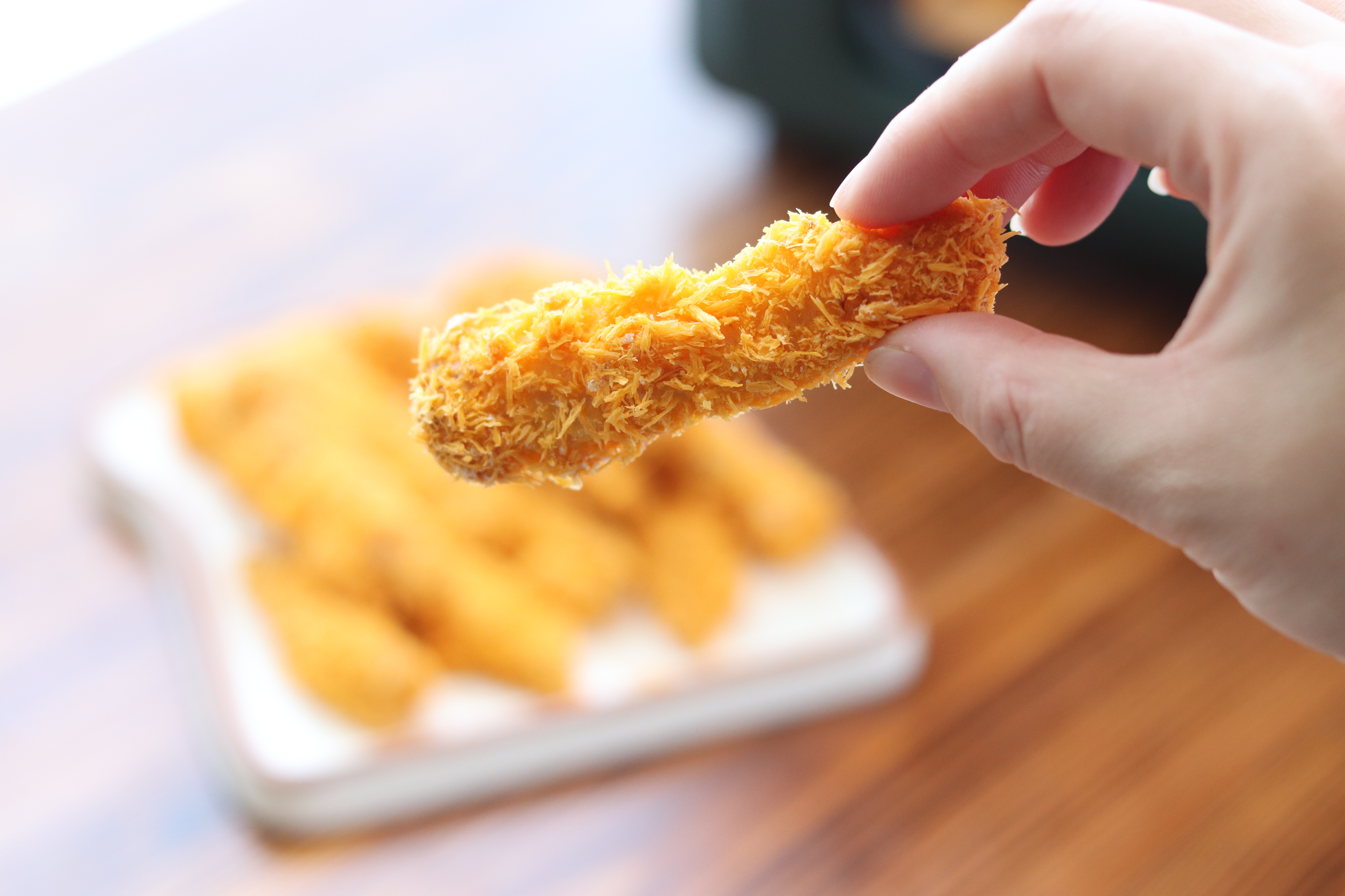 不用一滴油也能做的"炸鸡柳",健康不腻,低脂不长胖,随便吃