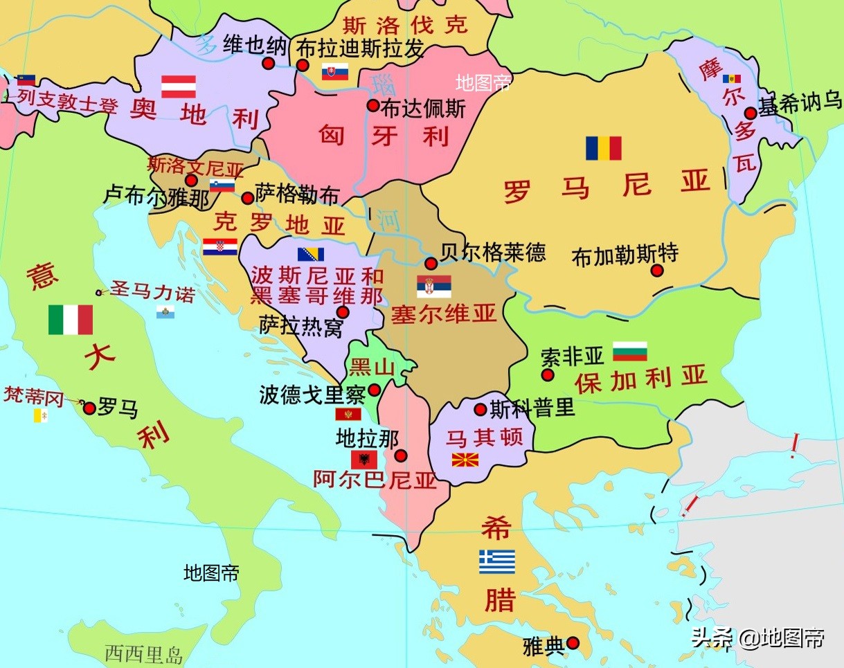 世界杯南斯拉夫(南斯拉夫解体成六国，都过得好吗？)