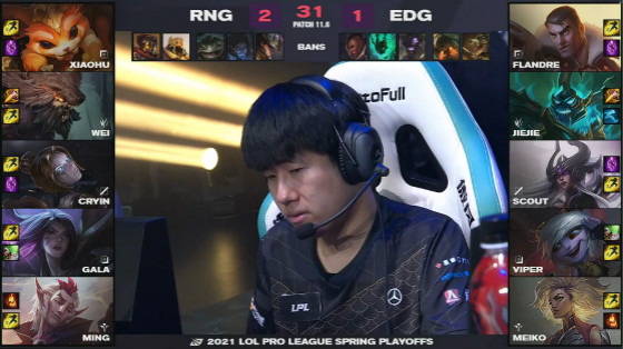 edg与rng今天比赛结果(LOL-LPL：RNG“复活成功”！RNG 3-2击败EDG成功挺进总决赛)