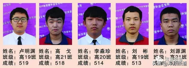 浑源七中晒出2019高考达二本达线分数
