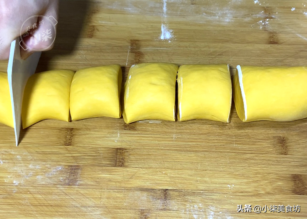 图片[11]-【南瓜饼】做法步骤图 蓬松暄软层次多 简单又好吃-起舞食谱网