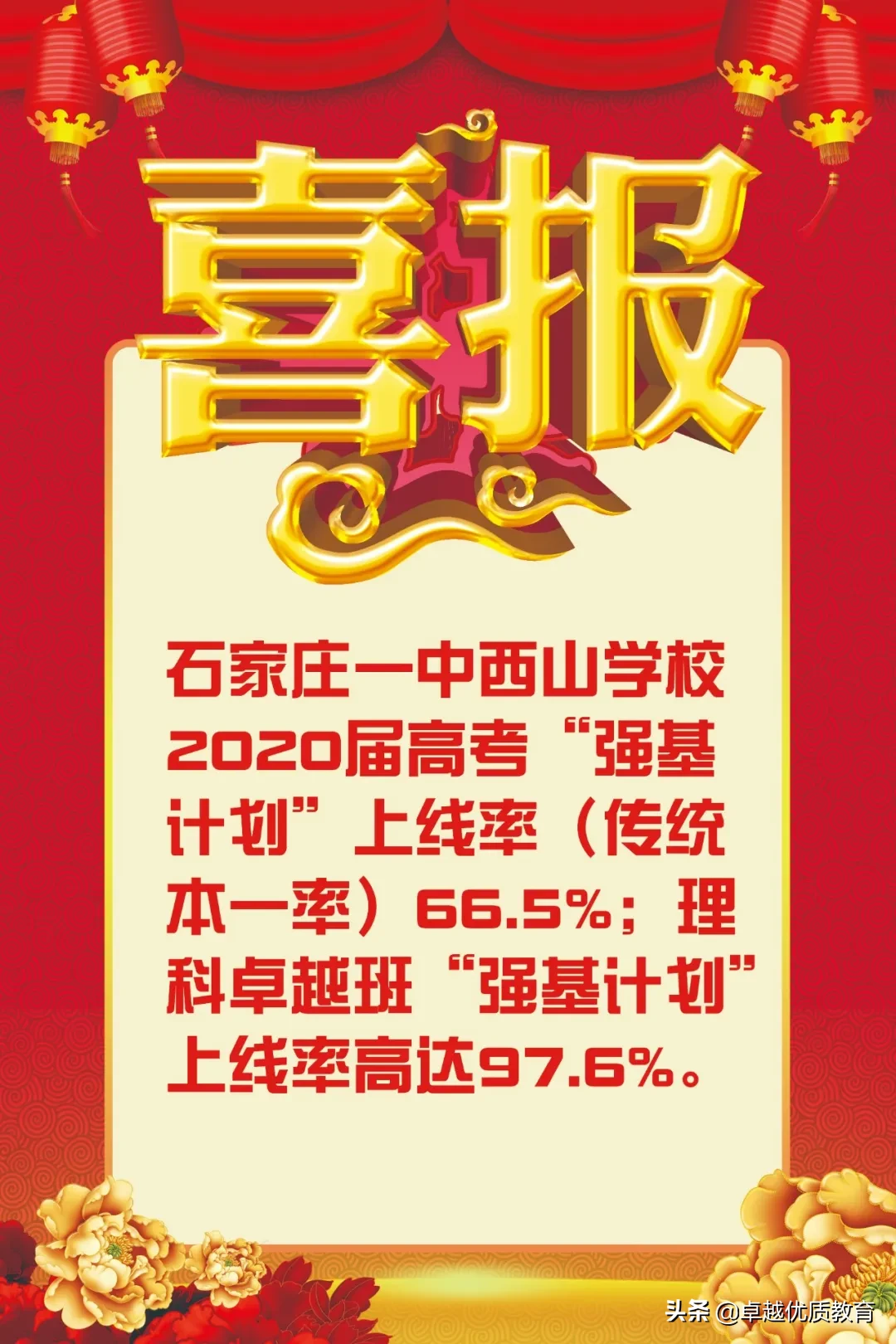 石家庄高考成绩已出，哪所高中更强？