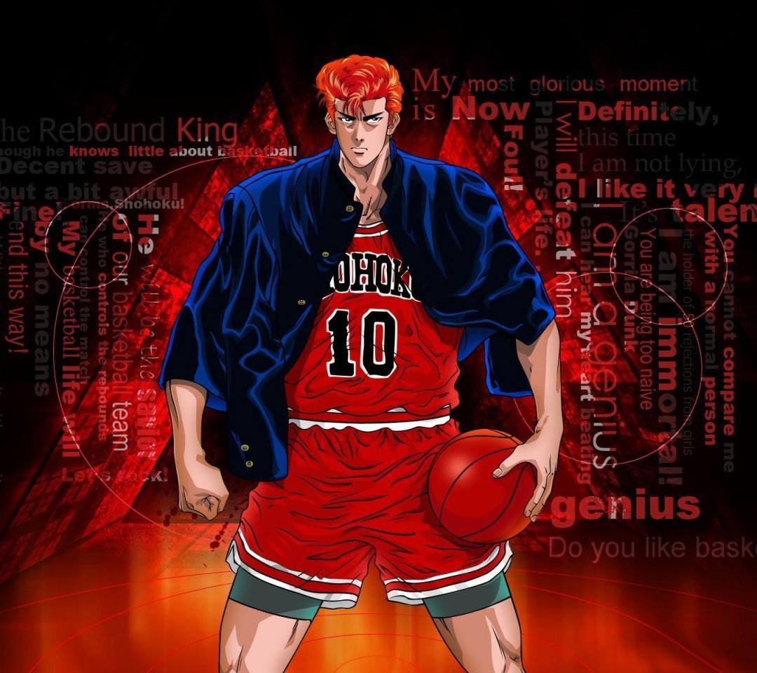 他选10就是因为他的偶像是樱木花道,我比较喜欢传球组织,而他本人简直