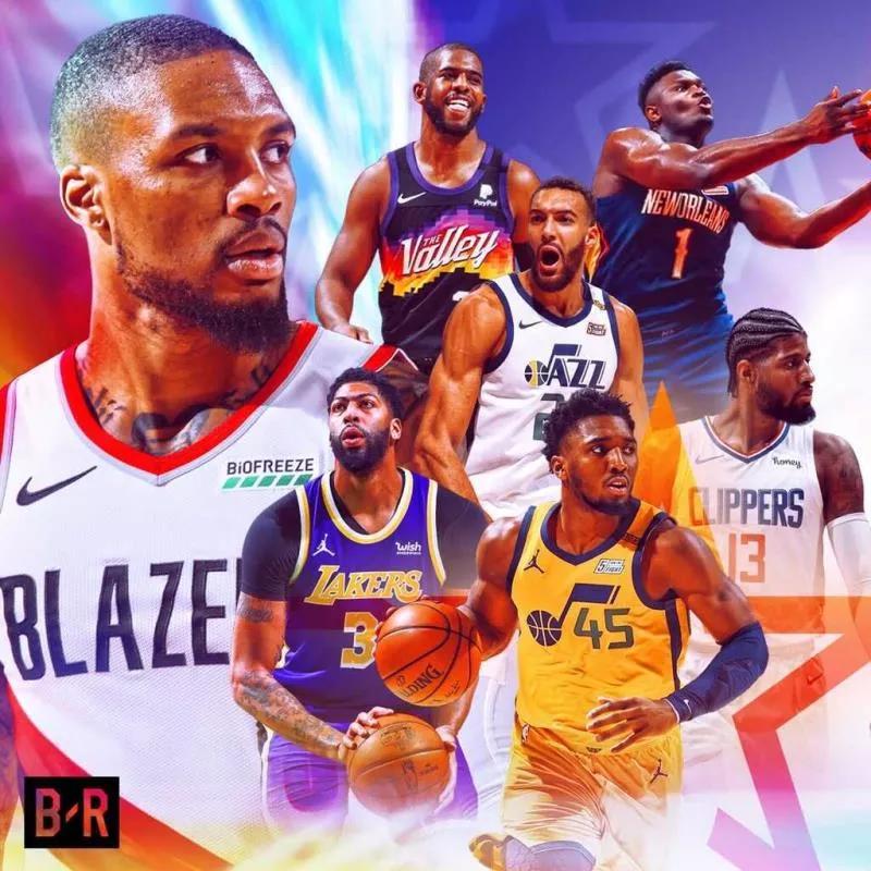 2019NBA全明星球衣(全明星球衣曝光，满是廉价感如路边摊，球迷吐槽：这让老詹怎么穿)