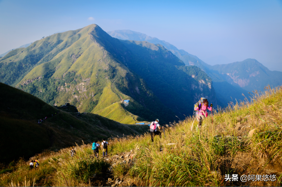 拾阶上险峰(自虐武功山)