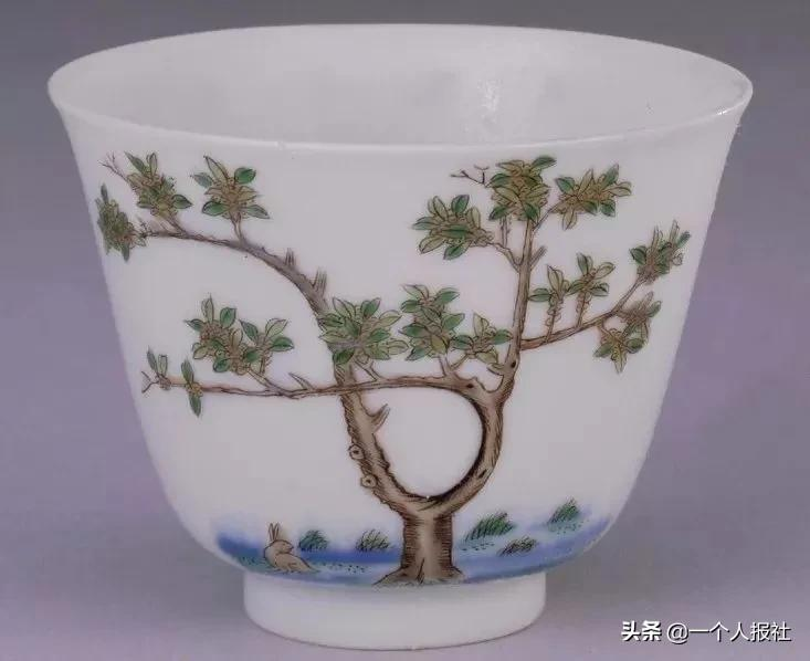 清康熙“十二花神杯”
