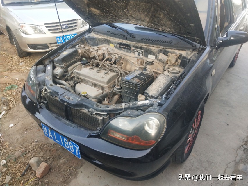 千元车系列，这是辆5500元的吉利自由舰，它不香吗？代步精品