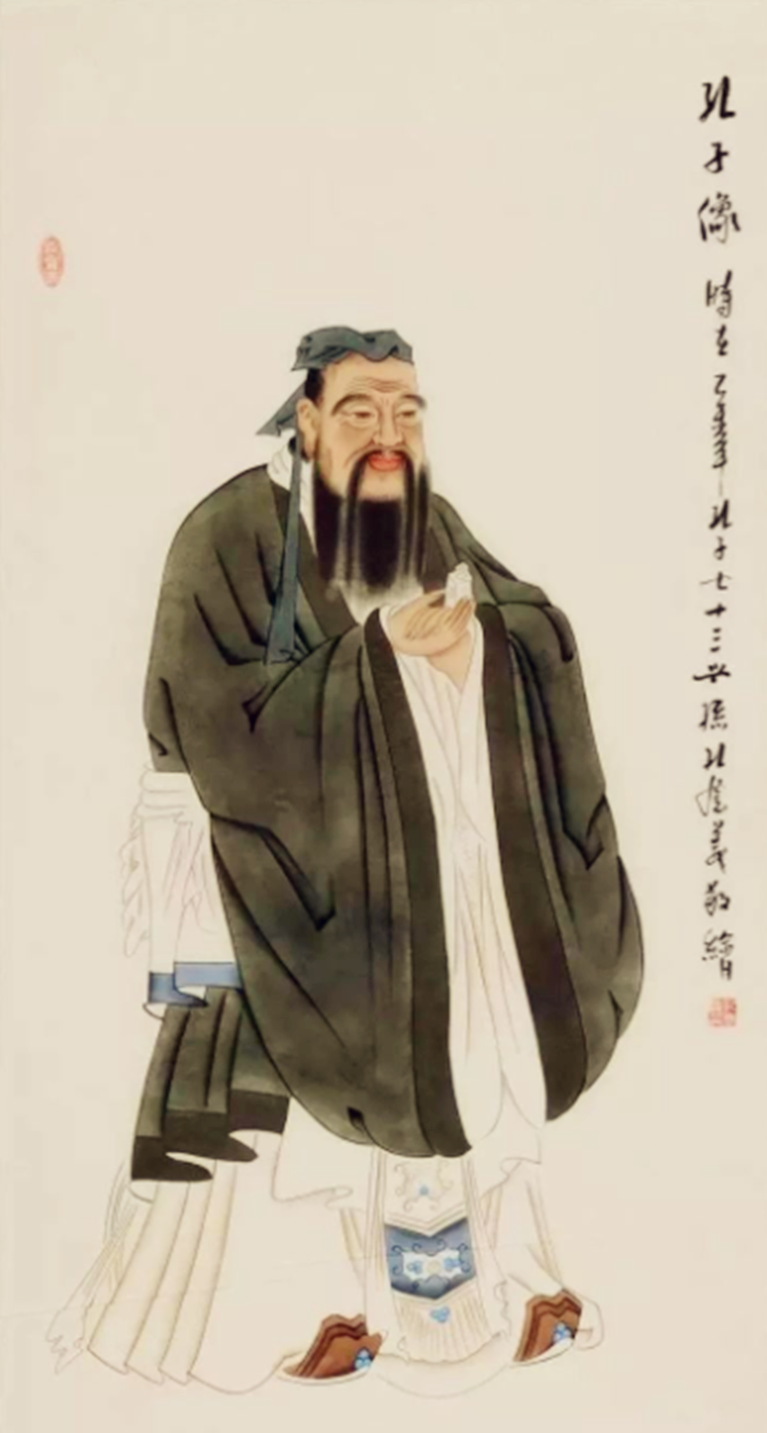 关于孔子的资料(两米多的身高,三米多的腰围?这样的孔子的确英武不凡)