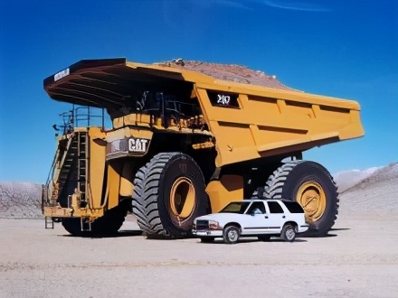 世界最大卡车 世界上最大的矿用卡车