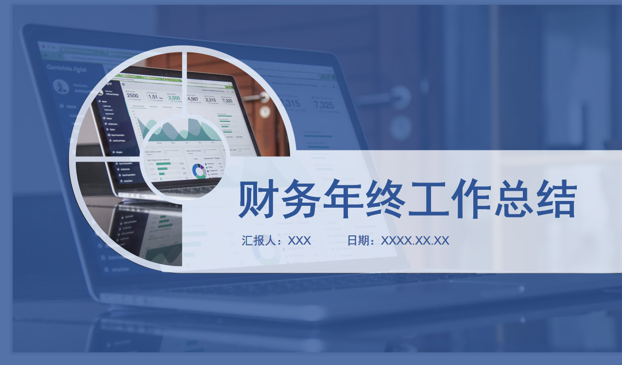这才是财务年终报告，你之前做的是报账本，15套报告模板，套用