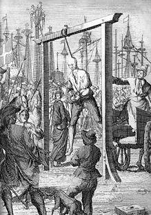 从一场残忍的“死刑秀”，看“加勒比海盗们”被捕后的悲惨处境