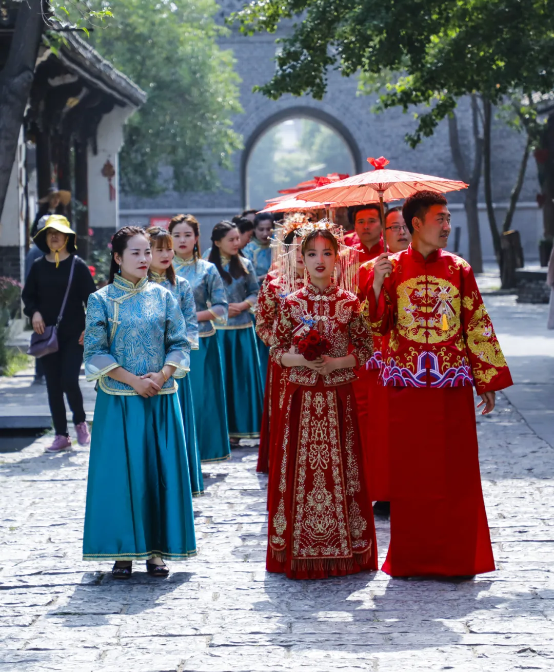 将爱进行到底丨台儿庄古城许你一场浪漫水乡婚礼