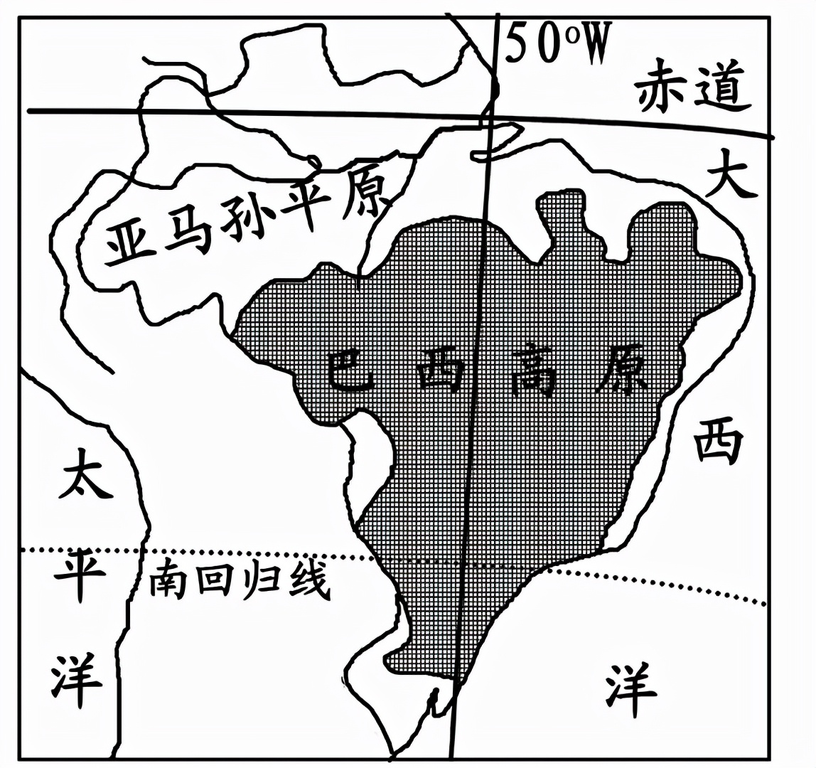 巴西世界杯球场经纬度(「学法指导」区域地理高频考点 第19讲 巴西知识点总结)