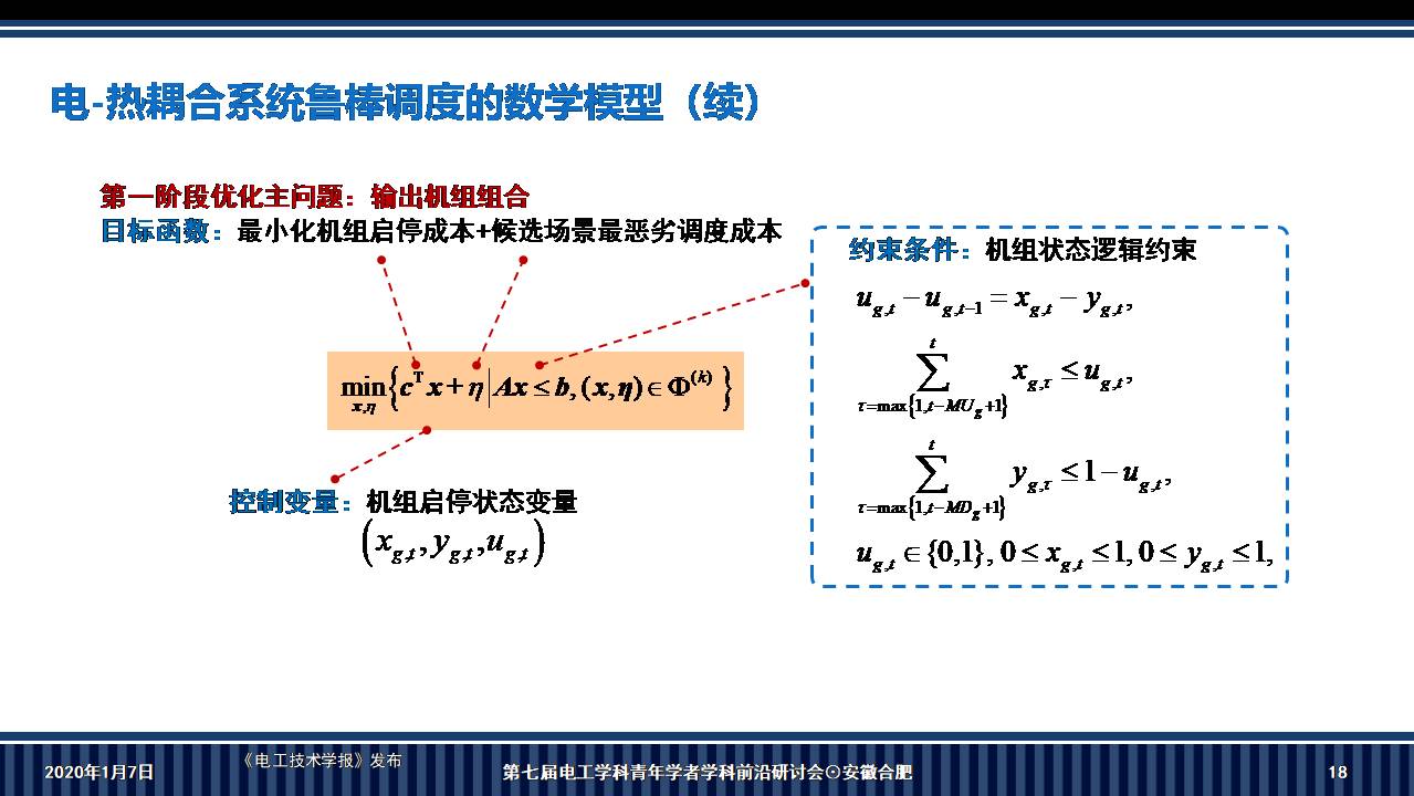 华南理工大学李志刚副教授：电-热耦合系统鲁棒调度的新方法