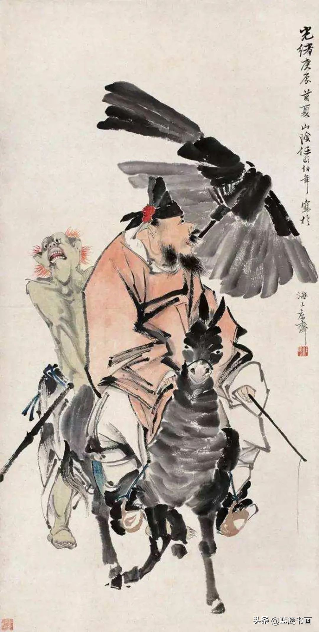 2,任伯年堪称画钟馗最厉害的画家
