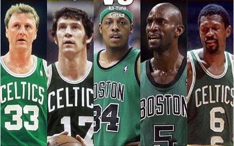 NBA历史各球队组一最强阵容：勇士现役3人在列，湖人阵容光芒万丈